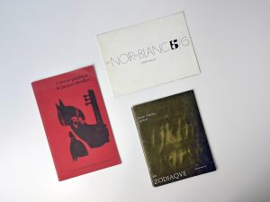 Folletos y revistas en las que aparece Jacques Devillers.