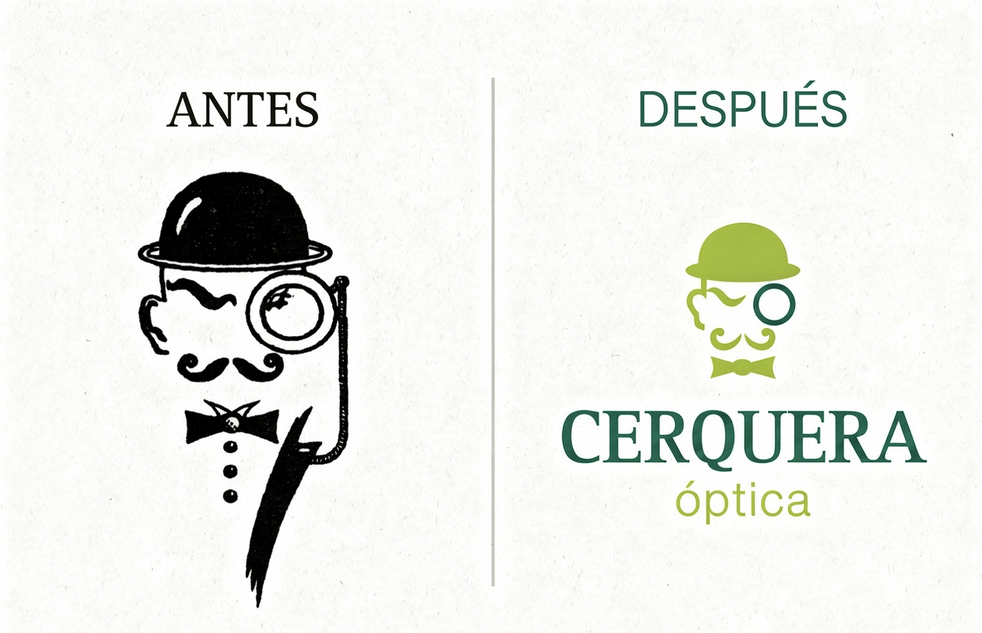 Rebranding Óptica Cerquera