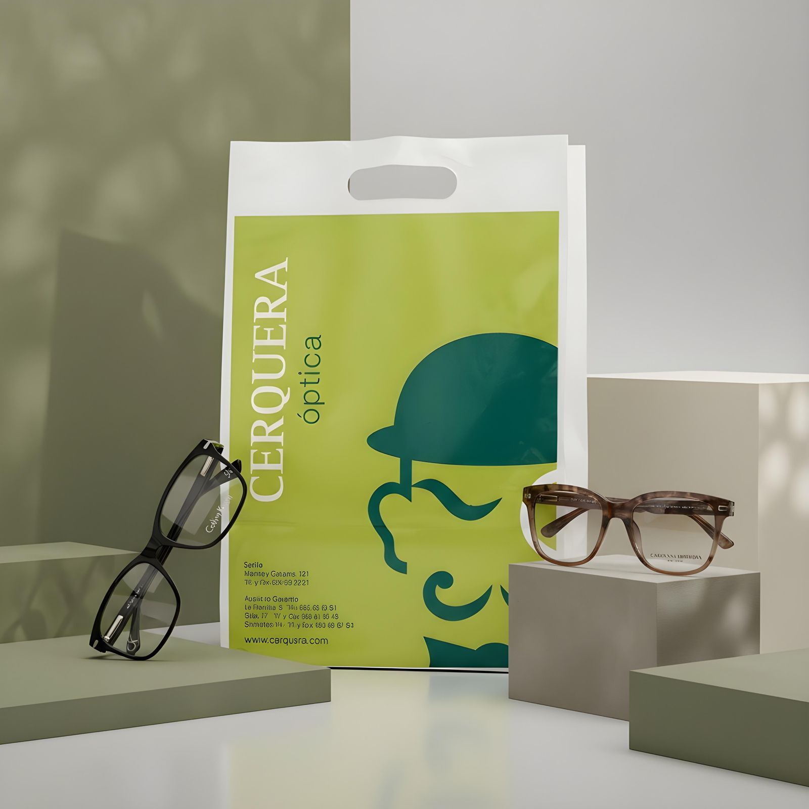 Rebranding Óptica Cerquera