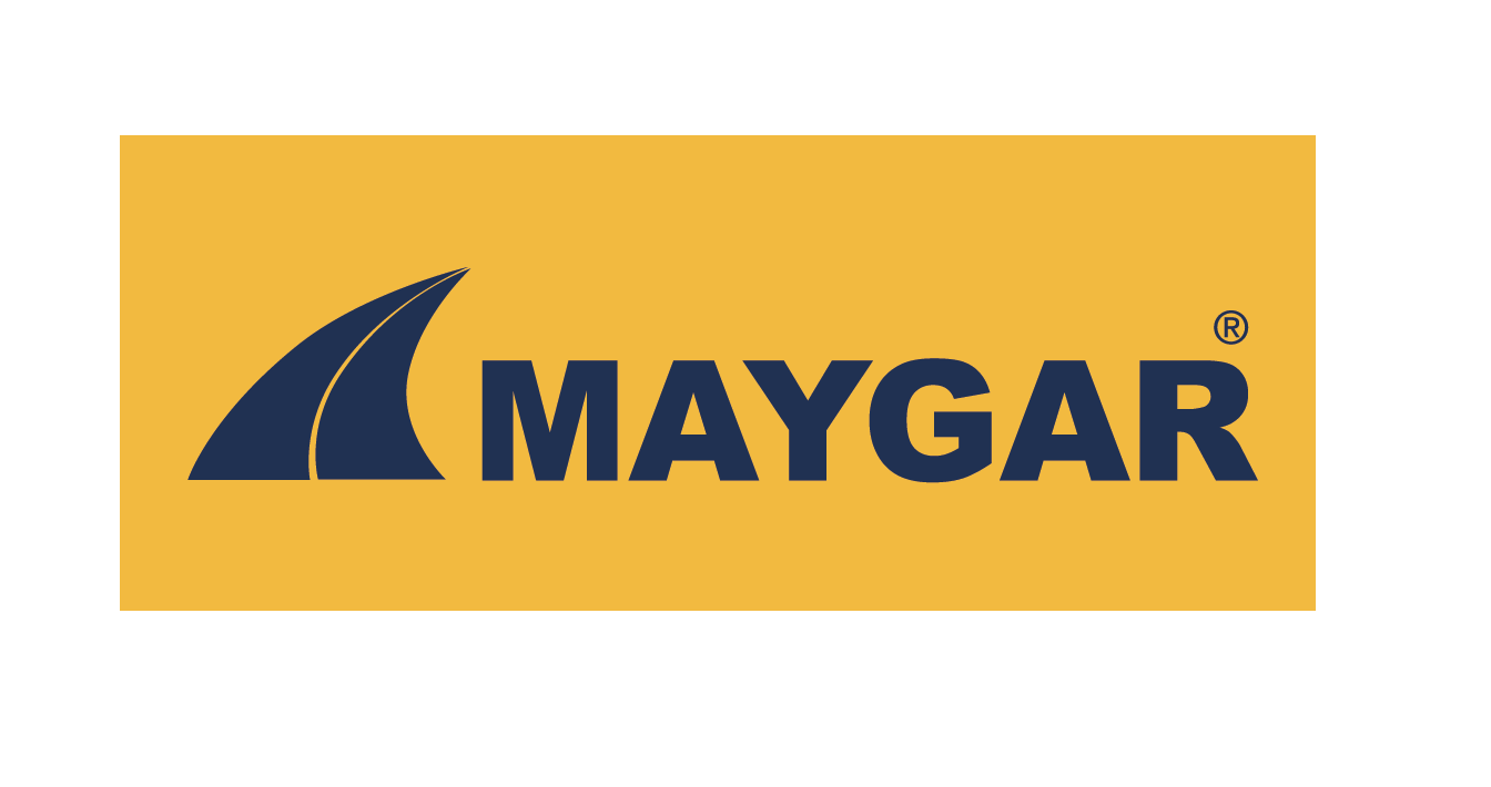 Logotipo de Maygar dise&ntilde;ado para identidad visual de empresa industrial