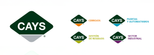 Rebranding corporativo Grupo Cays antes y después identidad visual VIBRAND Sevilla