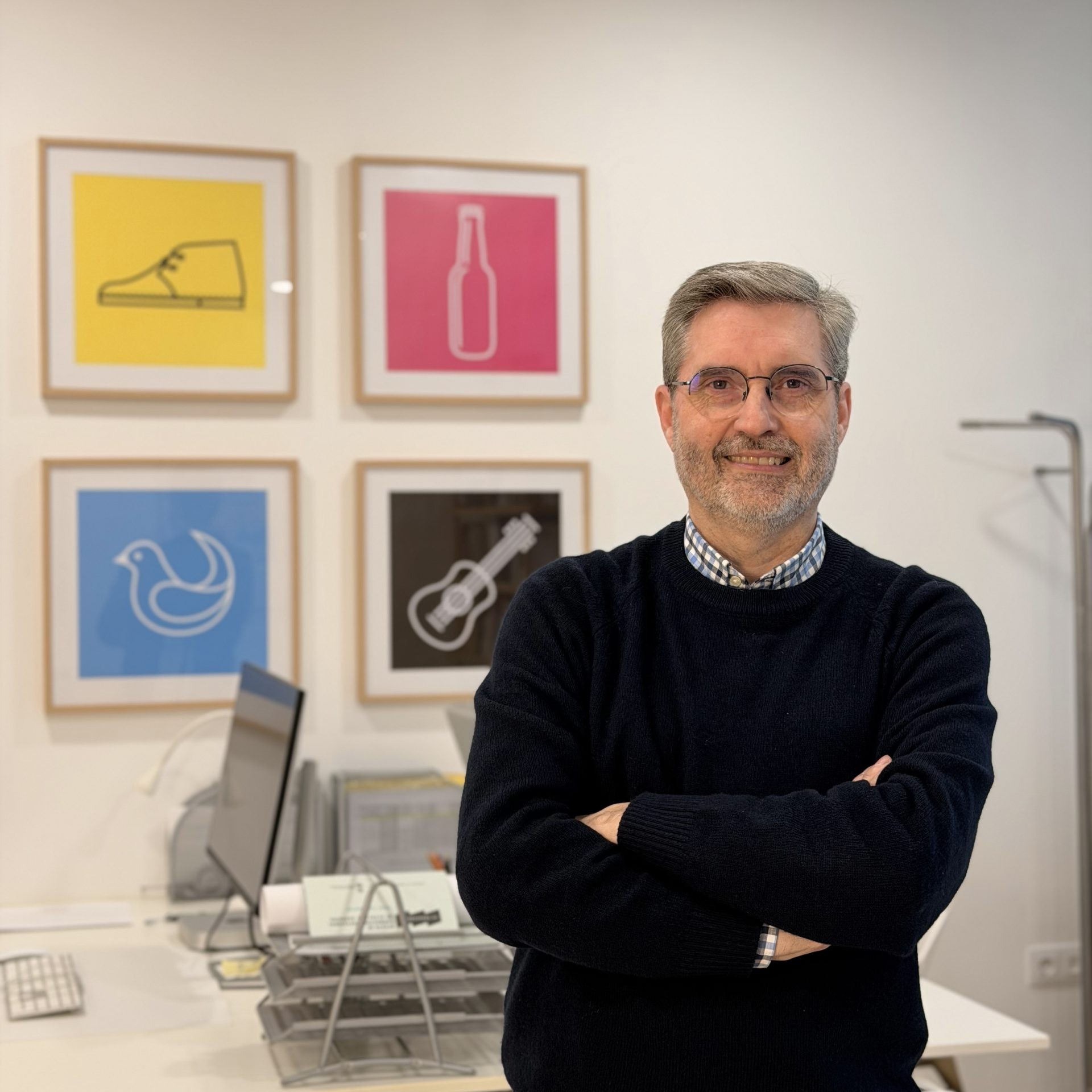 Vicente Portillo, director creativo de VIBRAND, estudio de branding en Sevilla