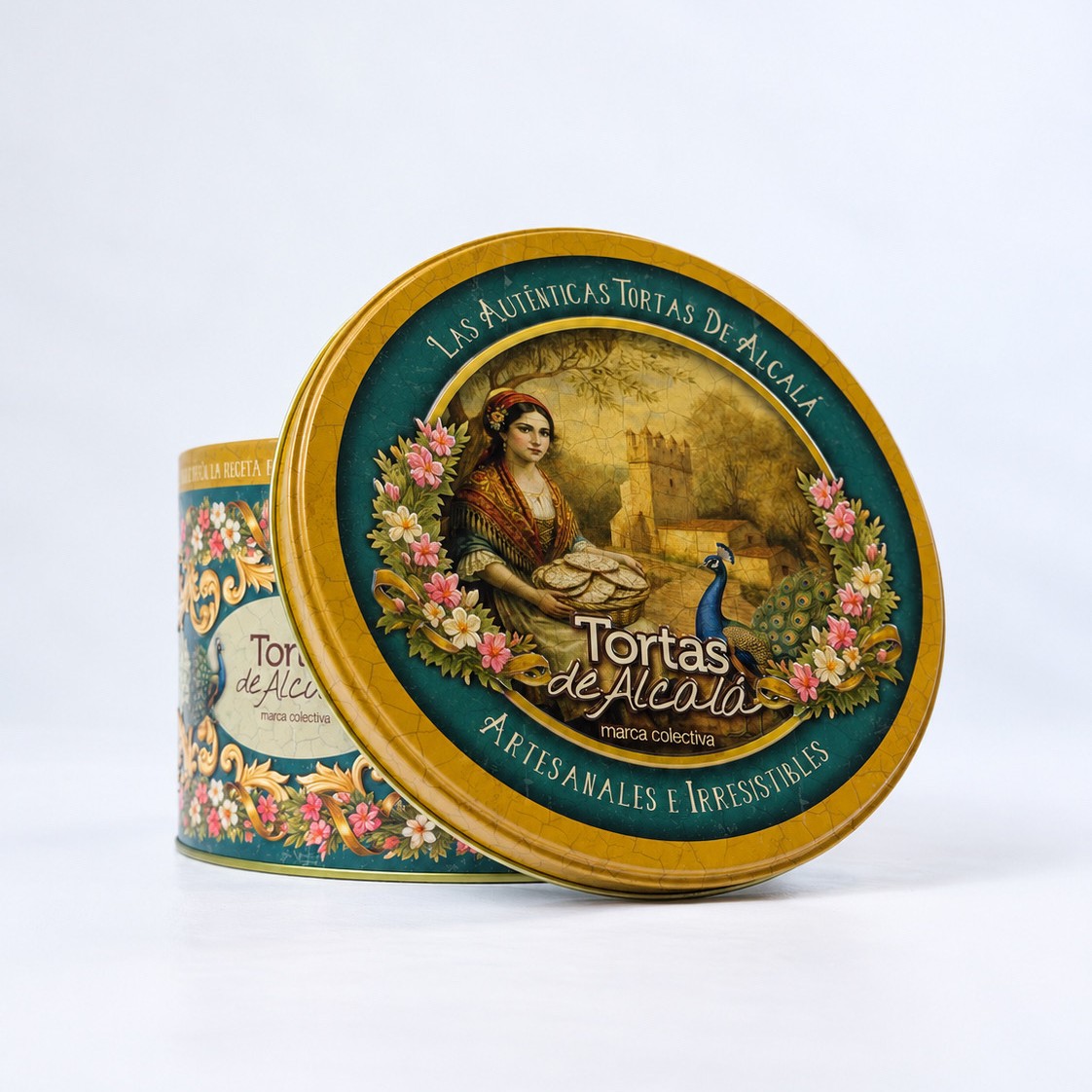 Lata de tortas de Alcalá